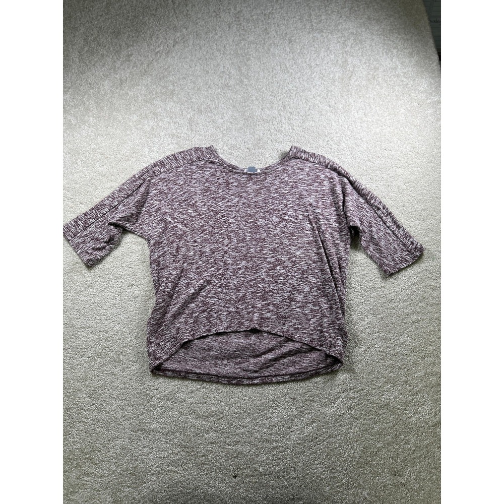 Old Navy Sweater Womens XS Marled Hi Low Hem Lightweight Pullover Knit Top‎
